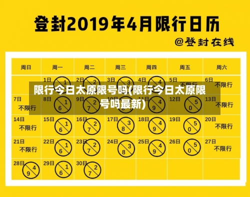 限行今日太原限号吗(限行今日太原限号吗最新)-第3张图片