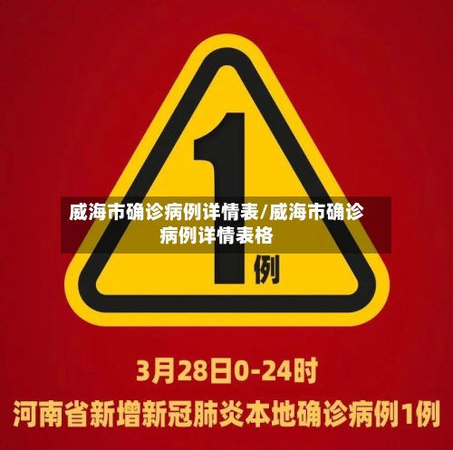 威海市确诊病例详情表/威海市确诊病例详情表格-第2张图片