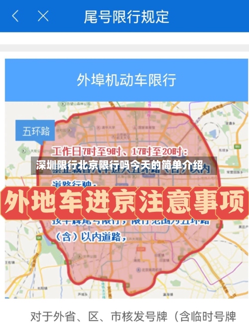 深圳限行北京限行吗今天的简单介绍-第2张图片