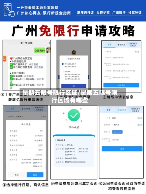 星期五限号限行区域/星期五限号限行区域有哪些