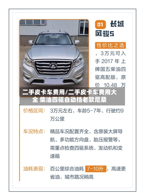 二手皮卡车费用/二手皮卡车费用大全 柴油四驱自动挡老款尼桑-第2张图片