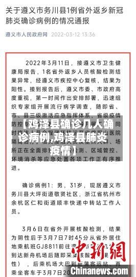 【鸡泽县确诊几人确诊病例,鸡泽县肺炎疫情】-第2张图片