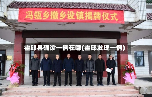 霍邱县确诊一例在哪(霍邱发现一例)