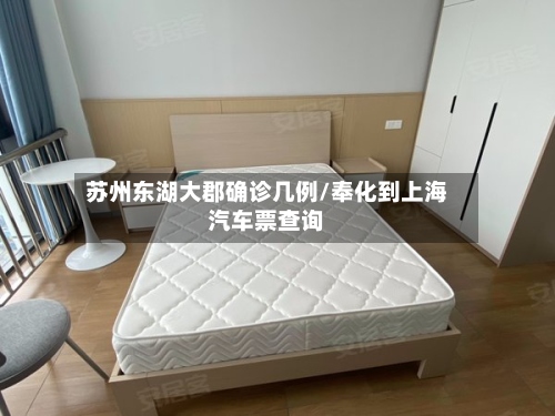苏州东湖大郡确诊几例/奉化到上海汽车票查询-第2张图片