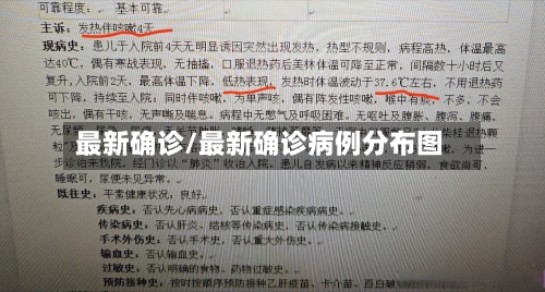 最新确诊/最新确诊病例分布图