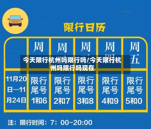 今天限行杭州吗限行吗/今天限行杭州吗限行吗现在-第3张图片