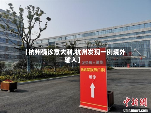 【杭州确诊意大利,杭州发现一例境外输入】-第2张图片