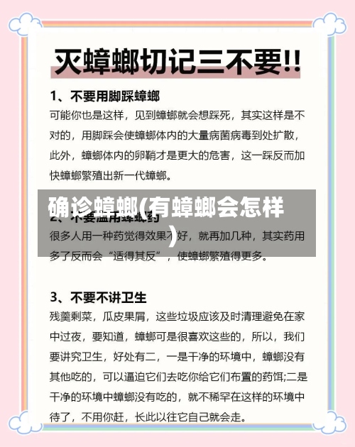 确诊蟑螂(有蟑螂会怎样)-第2张图片