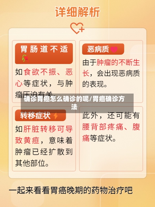 确诊胃癌怎么确诊的呢/胃癌确诊方法-第3张图片