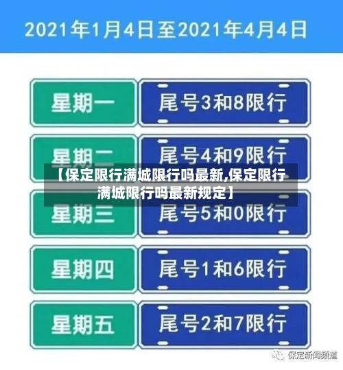 【保定限行满城限行吗最新,保定限行满城限行吗最新规定】-第2张图片