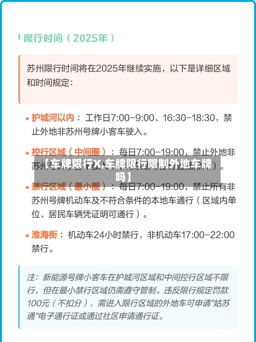 【车牌限行X,车牌限行限制外地车牌吗】-第2张图片