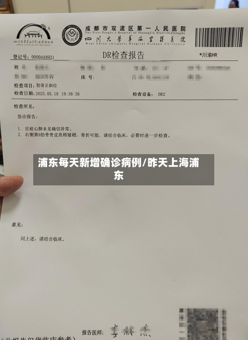 浦东每天新增确诊病例/昨天上海浦东-第3张图片