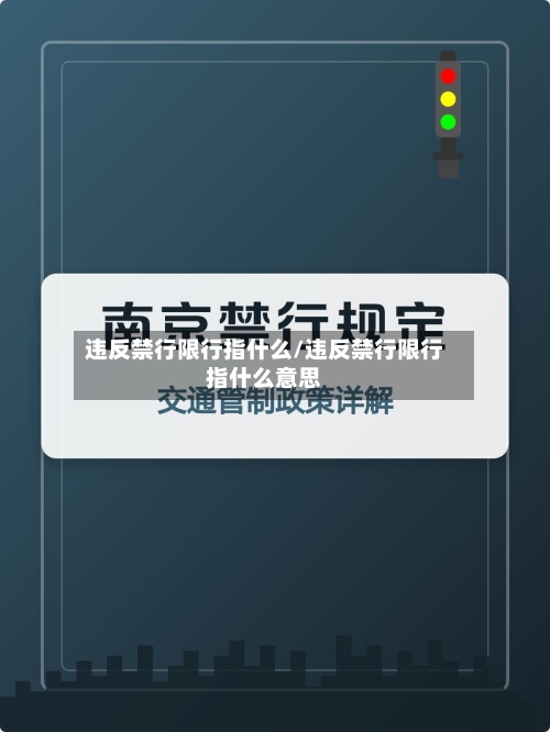 违反禁行限行指什么/违反禁行限行指什么意思-第2张图片