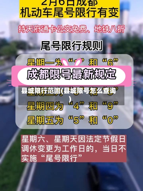 县城限行范围(县城限号怎么查询)-第3张图片