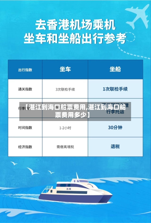 【湛江到海口船票费用,湛江到海口船票费用多少】-第2张图片