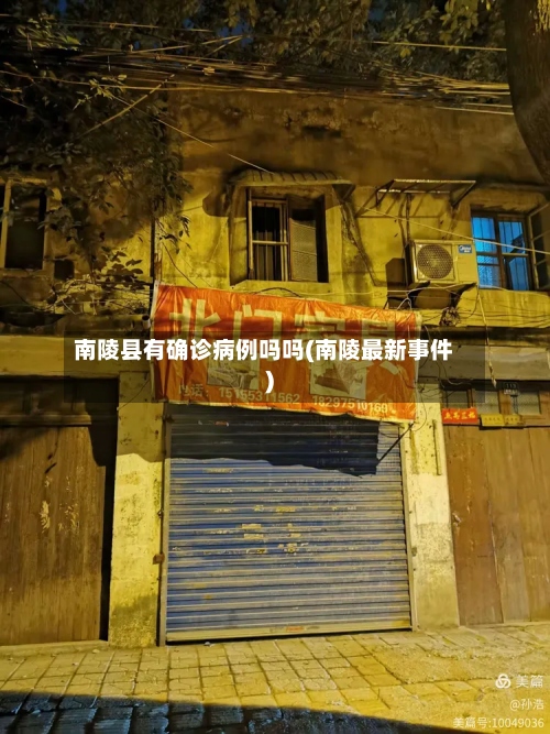 南陵县有确诊病例吗吗(南陵最新事件)-第3张图片