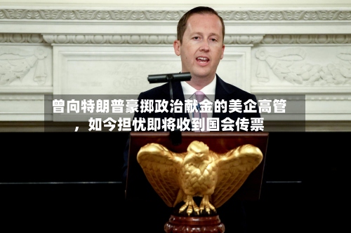 曾向特朗普豪掷政治献金的美企高管，如今担忧即将收到国会传票-第1张图片