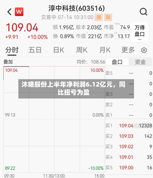 沐曦股份上半年净利润6.12亿元，同比扭亏为盈-第3张图片