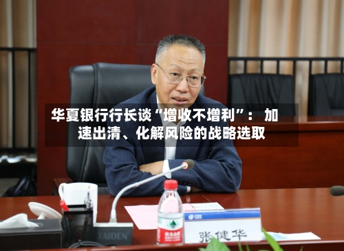 华夏银行行长谈“增收不增利”： 加速出清	、化解风险的战略选取-第2张图片