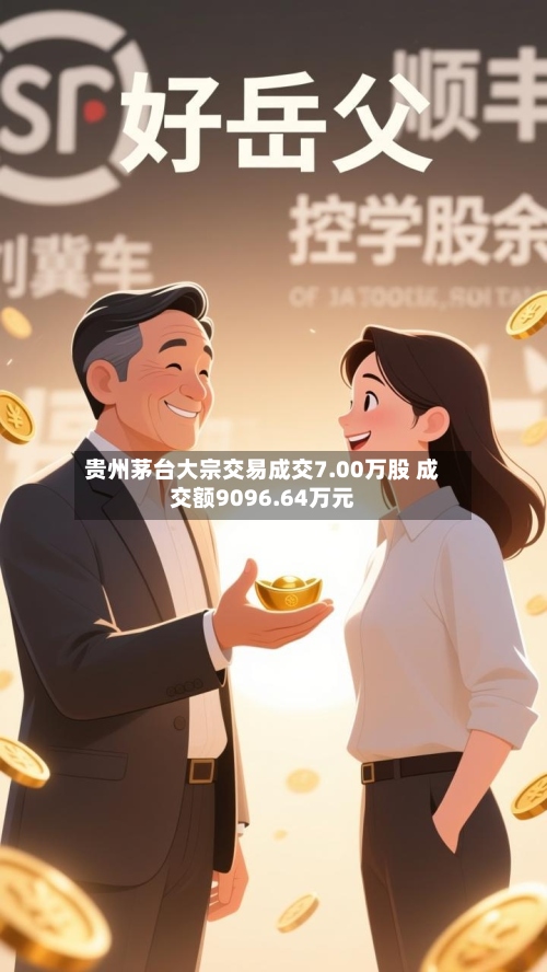 贵州茅台大宗交易成交7.00万股 成交额9096.64万元-第1张图片