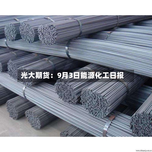 光大期货：9月3日能源化工日报-第1张图片