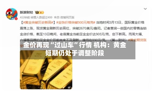 金价再现“过山车	”行情 机构：黄金短期仍处于调整阶段-第1张图片