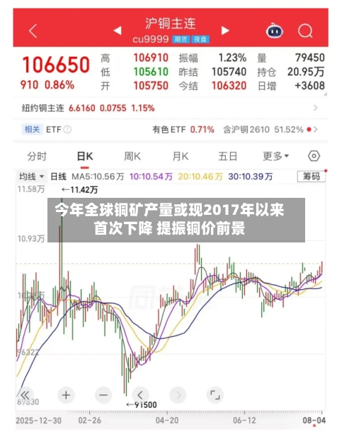 今年全球铜矿产量或现2017年以来首次下降 提振铜价前景-第2张图片