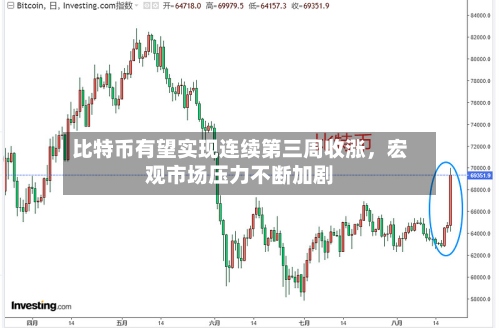 比特币有望实现连续第三周收涨，宏观市场压力不断加剧-第1张图片