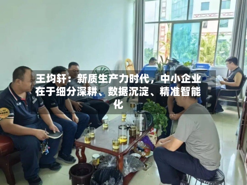 王均轩：新质生产力时代，中小企业在于细分深耕、数据沉淀	、精准智能化-第3张图片