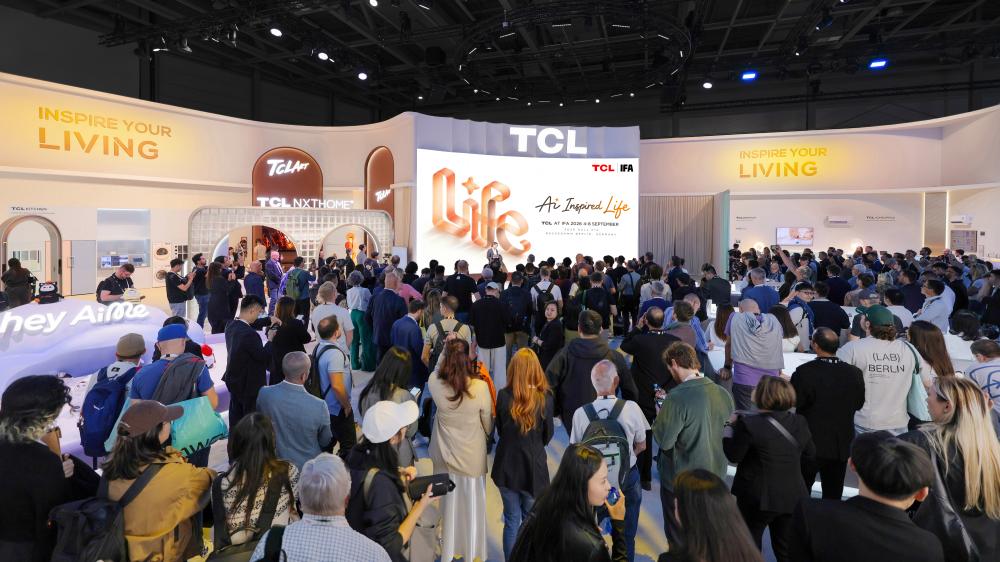连续16年参展IFA，TCL展示Mini LED及AI家电，欧洲本土化员工超九成